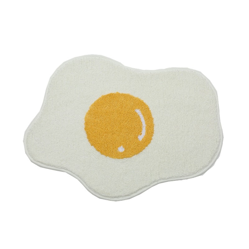 Cute Egg Yolk  Anti-Slip  Living ,  Bedroom & Bathroom  Rug