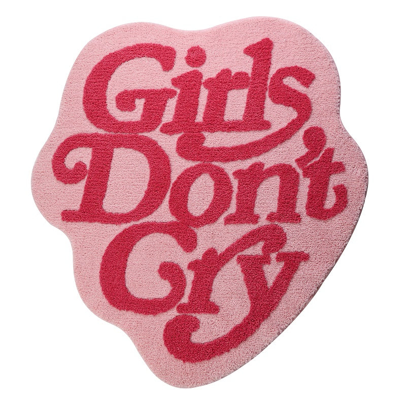 Girls Don't Cry Accent Rug