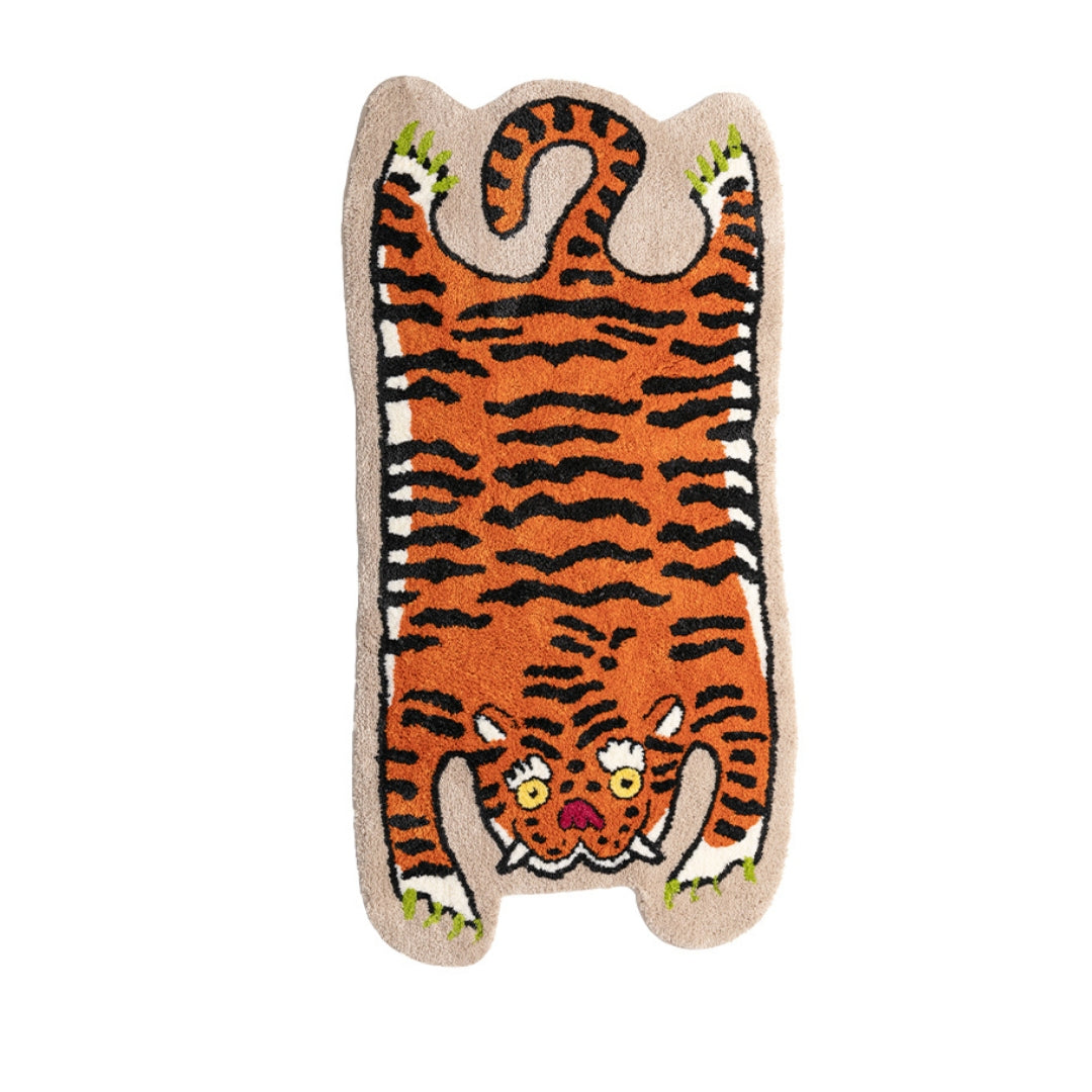 Creative Animal Living Room Mat /Carpet /Rug- Playful Ground Decor - Cute Tiger