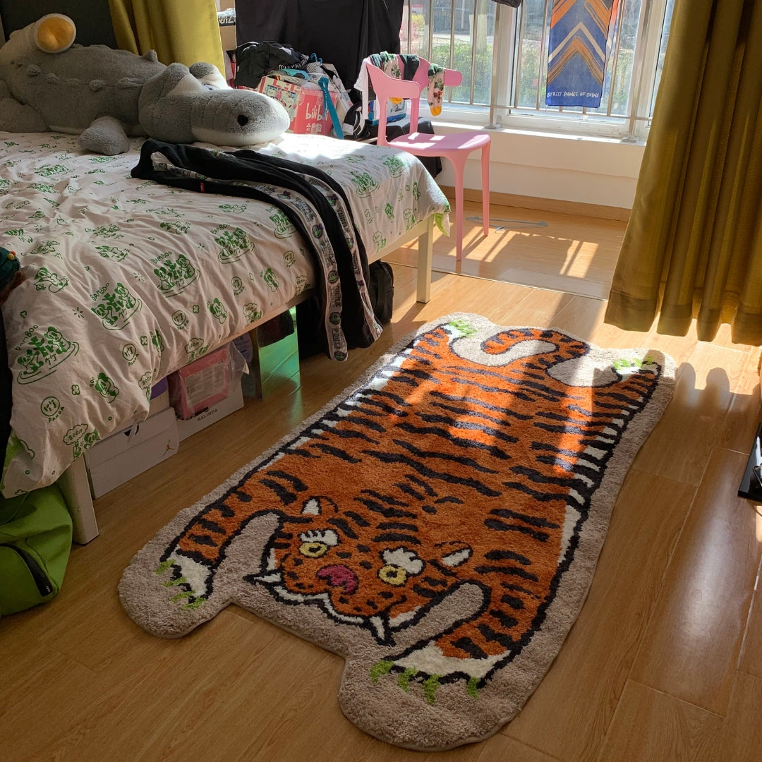 Creative Animal Living Room Mat /Carpet /Rug- Playful Ground Decor - Cute Tiger