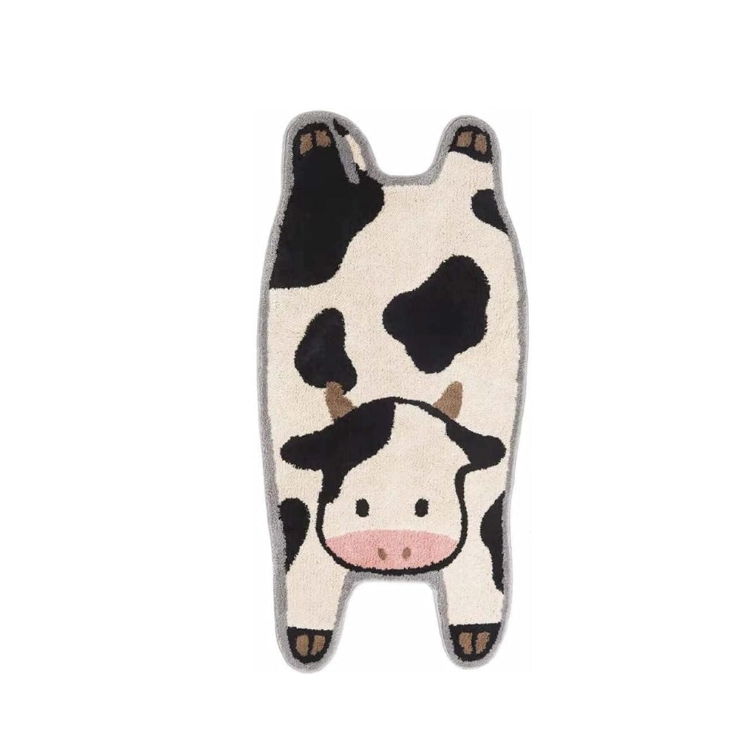 Dairy cattle Shaped Design Non-slip Area living room & bathroom Rugs