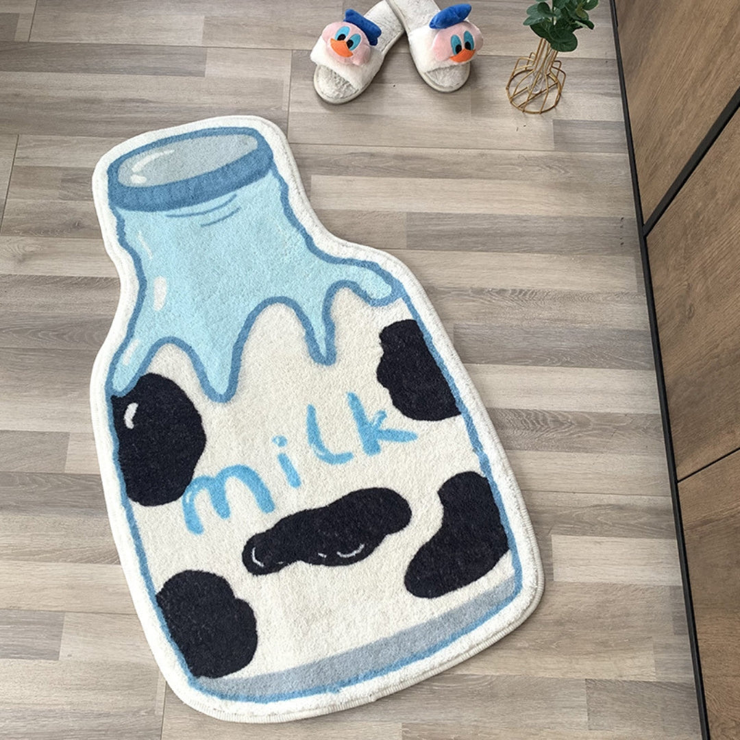 Beverage bottle living room & bathroom rug