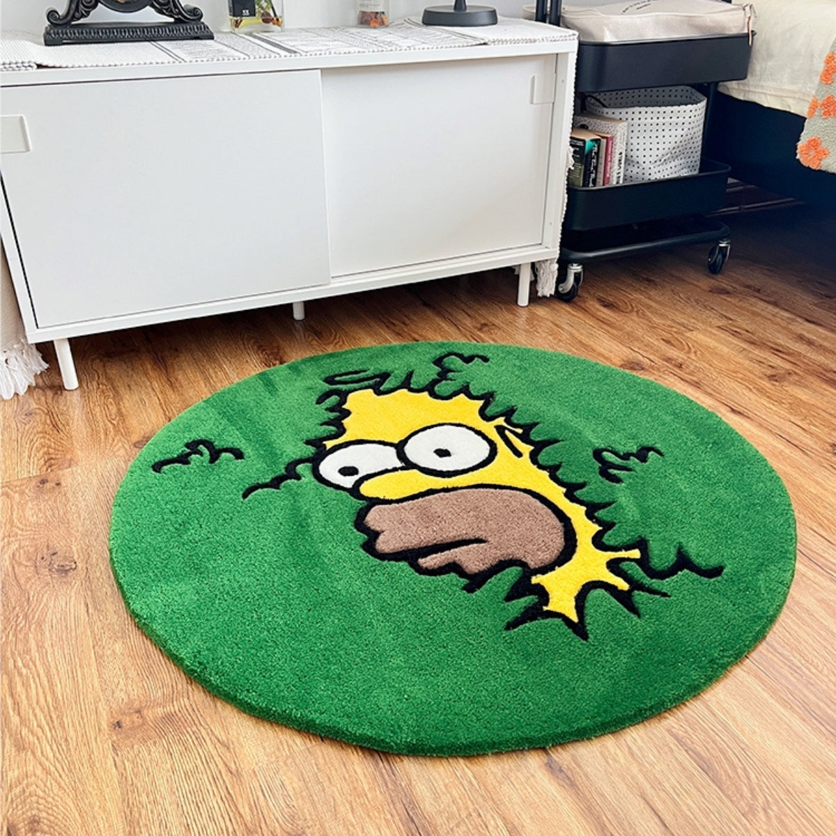 Simpson, Pop Harajuku, round personality living rug