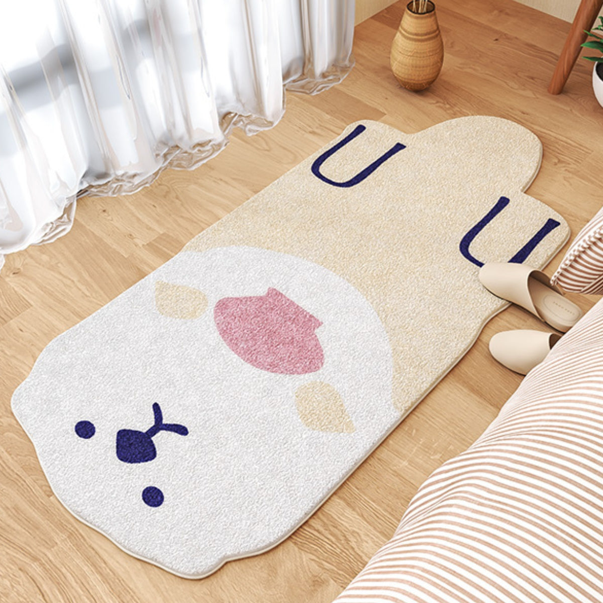 Cute animal children' living  room rug