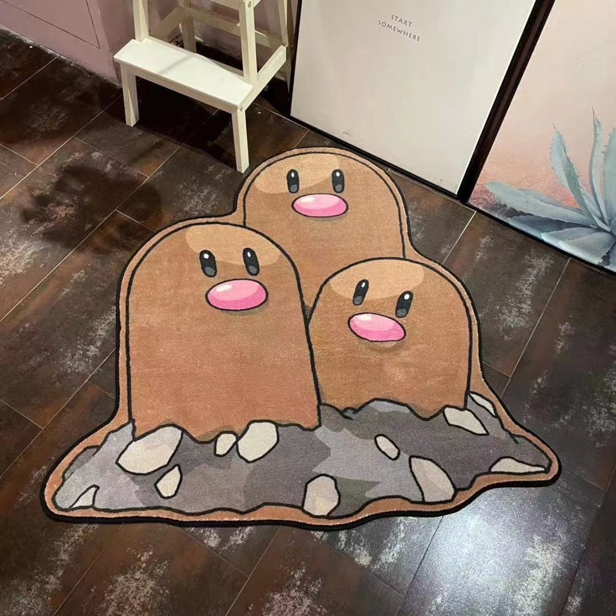 Pokemon Pokémon Stain resistant bedroom rug