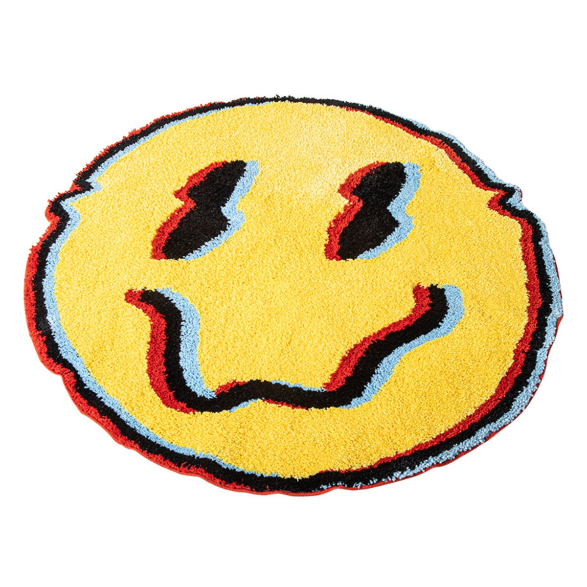 Smiley Face  Yellow Rug