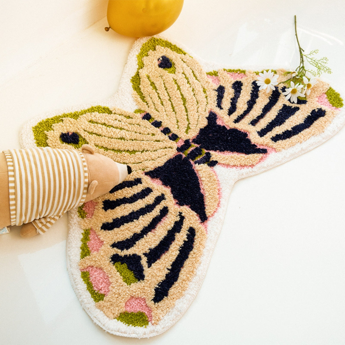 Butterfly kid's Rug