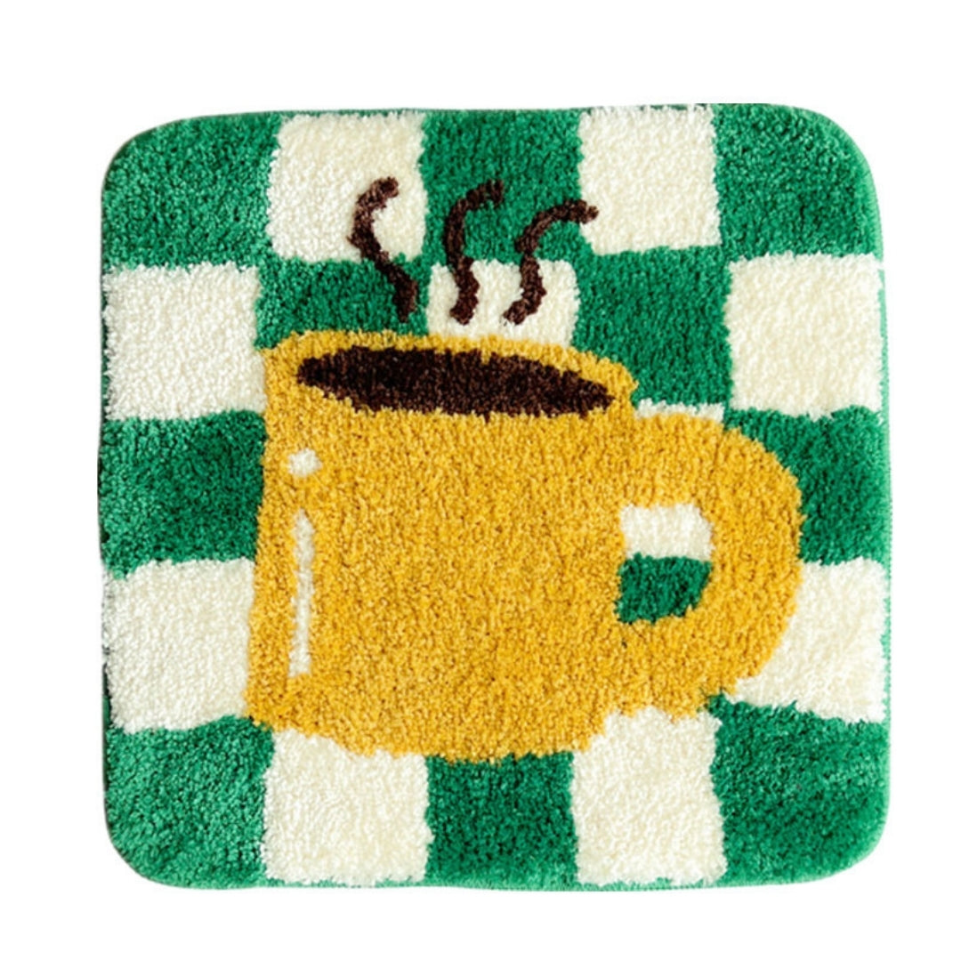 Daily Cartoons Tufting Seat Carpet /Rug